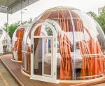 Customized Luxurious PC Material Impact Resistant Bubble Houses Inflatable Dome