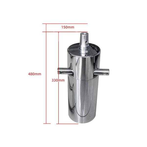 Professional Barber Chair Base With 200N Chrome Cast Iron Base Oil Pump