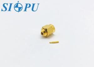 Wholesale SMA Male RF Coaxial Connector – Straight Type, Brass Body from china suppliers