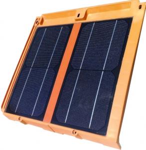 Wholesale 16w Solar Roof Tile Transparent Solar Panel Roof Shingles Bificial Solar Cell Module from china suppliers