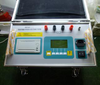 Lcd Display Transformer Winding Resistance Test Set , 10a Electrical Test Equipment