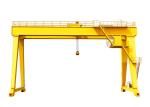 European Standard Mobile Outdoor Gantry Lifting Machine With Electric Trolley