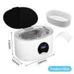 480S SUS304 JP-895 Skymen Ultrasonic Cleaner 600ml 35W Ultrasonic Parts Washer