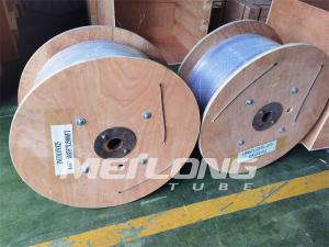 Wholesale S31603 Bright Surface Stamped Round Steel Stainless Steel Hydraulic Control Line from china suppliers