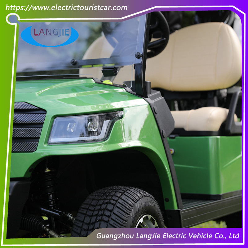 OEM 8 Seater Electric Golf Cart Maintenance-Free Battery AC Motor Golf Buggy for Airport