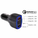 7A 3 USB CAR CHARGER QC3.0 TYPE-C+ USB Universal Compatible USB CAR CHARGER for