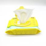 Household Cotton Natural Disposable Baby Wipes Soft Unscented For Sensitive Skin