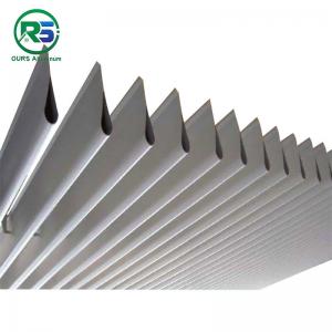 China CE Indoor Linear Metal Strip Ceiling Water Drip Suspended Ceiling Aluminium Weather Resistance on sale