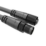 M10 Metal Head Coated Waterproof Male Female Connector LED Cable 2 Core 3 Core