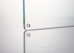 3mm Ultra Clear Tempered Glass panel with Holes Toughened Glass