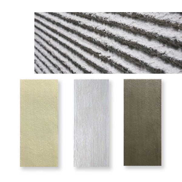 Round Line Soft Stone Flexible MCM Wall Panel Artificial Stone Veneer For Villa Home