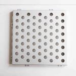 Wide Range Thicknesses Perforated Metal Sheet Uniform Sound Abatement
