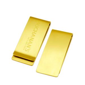 Wholesale Promotional Stainless Steel Money Clip Tickey Folder Logo Customized from china suppliers