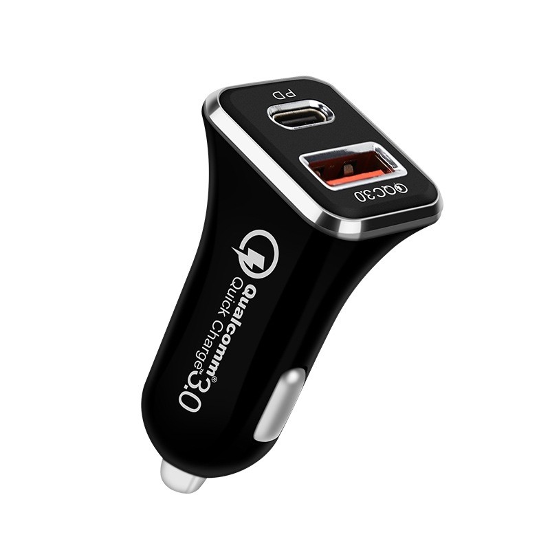 Fast Charging Dual Portable Car Charger QC3.0 PD FLOVEME 36W