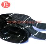 high quality custom logo shoelace with metal aglets