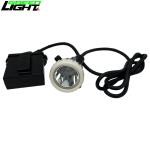IP67 Rechargeable Miners Headlamp For Hard Hat 10000Lux 3.7V 450mA