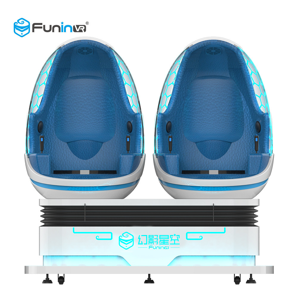 Virtual Reality 9d Cinema Simulator Seat Vibration , Leg Sweep , Wind