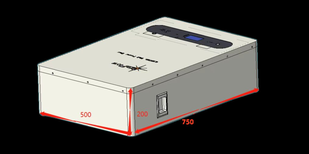 10KW Powerwall Wall Mount 51.2V 200Ah Energy Storage LiFePo4 Battery Solar System