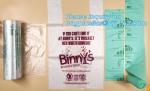 Biodegradable compostable T-Shirt Bag,Carry Out Retail Bags Recyclable Grocery