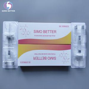 Wholesale Cross Linked Face Beauty Filler Hyaluronic Acid Dermal Filler 2.0ml , CE Approved from china suppliers