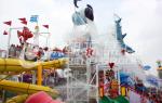 Vacation Holiday Resorts With Water Parks / Water Playground Occupied 1680m2