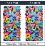 Custom Logo Printed Silk Tubular Face Cover Bandana