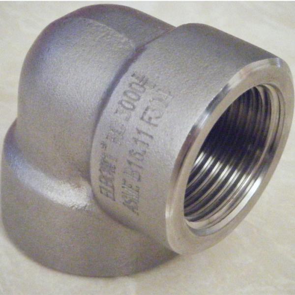 Internal Thread SW Socket Welding Elbow 90 Degree High Pressure Thick Wall Small Diameter
