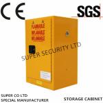 Self-Locking Flammable Liquid Chemical Storage Cabinet , 15 Gallon Thickness1
