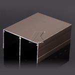 Anodized Wardrobe Aluminium Profile High Temperature Resistance Anti Acidity