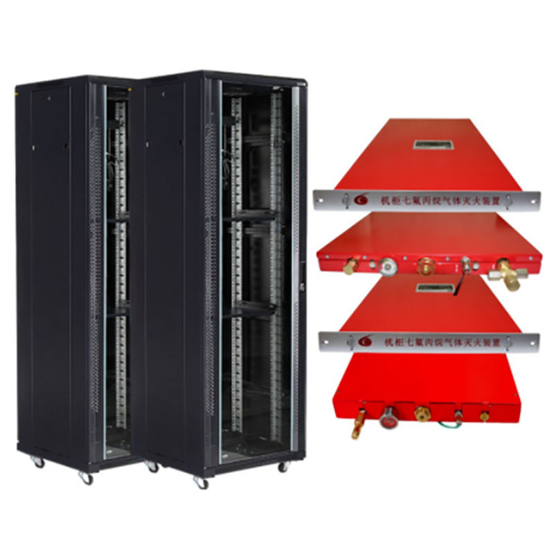 Red High Performance Rack Fire Suppression Unit For Industrial Fire Suppression