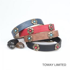 Wholesale  				Fashion Dog Collars PU Leash Cute Flower Pet Supply 	         from china suppliers