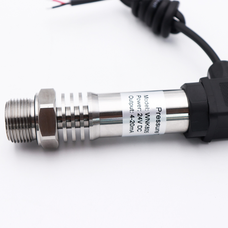 316SS Flush High Temperature Pressure Transmitter With Heat Sinks