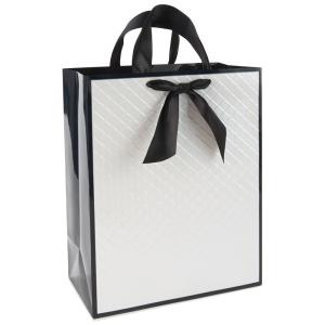Wholesale Silver Hot Stamping C1S Paper Shopping Bag from china suppliers