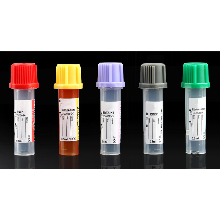 Disposable Medical Plastic Micro Collection Tube EDTA Capillary Tubes Types with Best Price