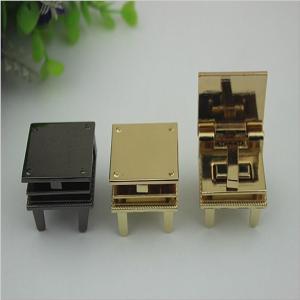 Wholesale Guangdong Supplier Custom Gold &amp; Gunmetal Color Metal Bag Accessories Twist Lock from china suppliers