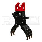 Hydraulic grapple, Log grapple for wood and stone transportation