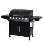 Outdoor Kitchen Cooking 6 1 Burners Gas Grills with Side Burner CE/TUV/LFGB