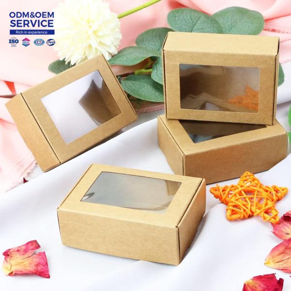 Custom High Quality Advertising Pop Cardboard Paper Display Box Customized Kraft Paper Box Packaging Display Paper Box