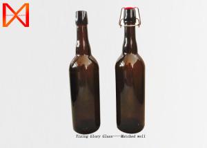 Wholesale Healthy Material Glass Beer Bottles Hand - Made Reusable Wide Application from china suppliers