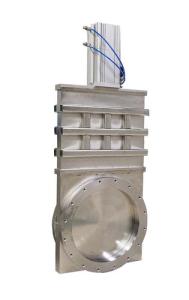 Wholesale Compact Slide Gate Valve Pneumatic Drive 0.6～0.7 Mpa Working Pressure from china suppliers