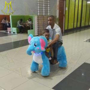 Wholesale Hansel amusement game machine walking plush electric animal scooter from china suppliers