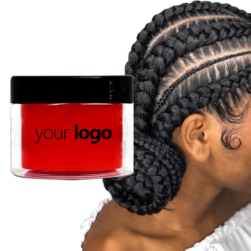 200ML 300ML 500ML Hair Styling Pomade Braid Gel For Super Strong Hold And Volumizing