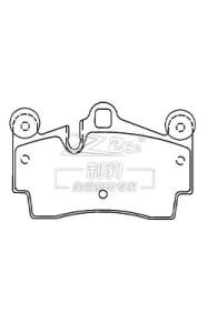 Wholesale Toyota Brake Pads 2.5Lbs Ceramic Front Rear Position Brake Pad Set 04465-35290 from china suppliers