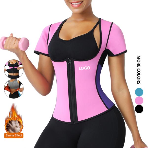 HEXIN Custom Logo Tummy Control Wrap Waist Trainer Medium Control for Body Shaping