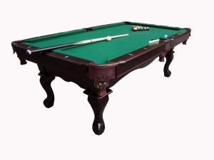Wholesale Brown Standard 96 Inches Billiards Game Table With Converson Table Tennis Top / Cue Rack from china suppliers