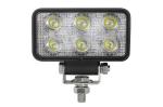 60deg SUV Truck Led Work Flood Lights Antishock Black Housing