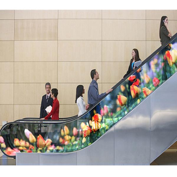 2500cd/sqm Transparent LED Display 10mm Pixels 240VAC For Store Window