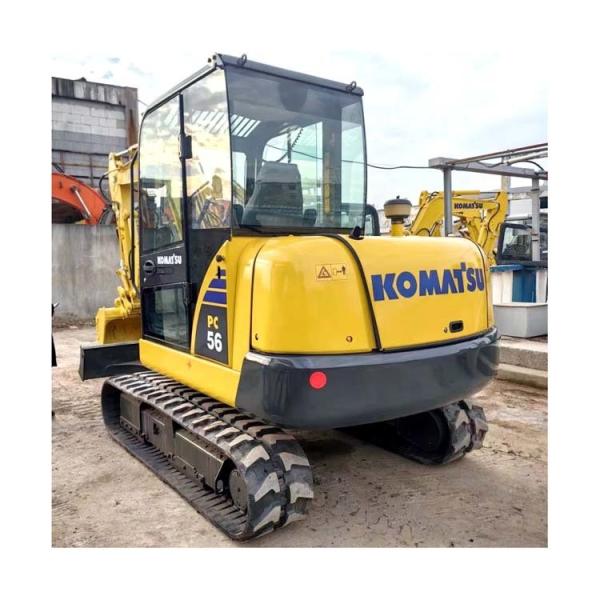 Good Condition Original 5 Ton Mini Used Komatsu PC56-7 Excavator from Japan in