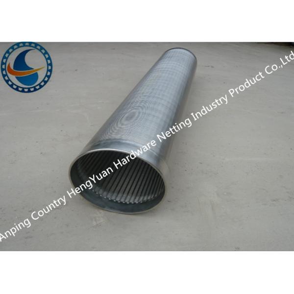 Self Supported Water Wire Screen , Large Diameter Johnson Screen Filter