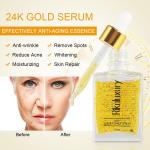 OEM Firm Skin Essence 24K Gold Face Serum Essential Oil 30ml